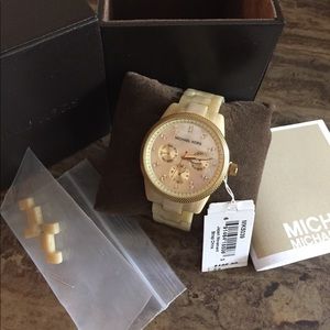 MICHAEL KORS WONEN'S MK5039RITZ HORN WATCH